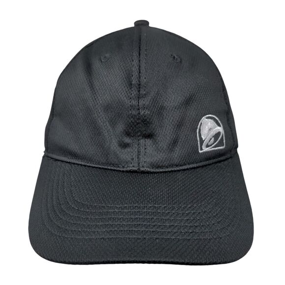 Taco Bell Snapback Hat Black OSFA Adjustable Employee Uniform - Picture 1 of 7